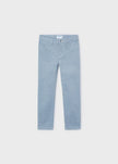 Mayoral Usa Inc Mayoral Skinny Fit Girls Corduroy Pants in Sky Blue - Little Miss Muffin Children & Home