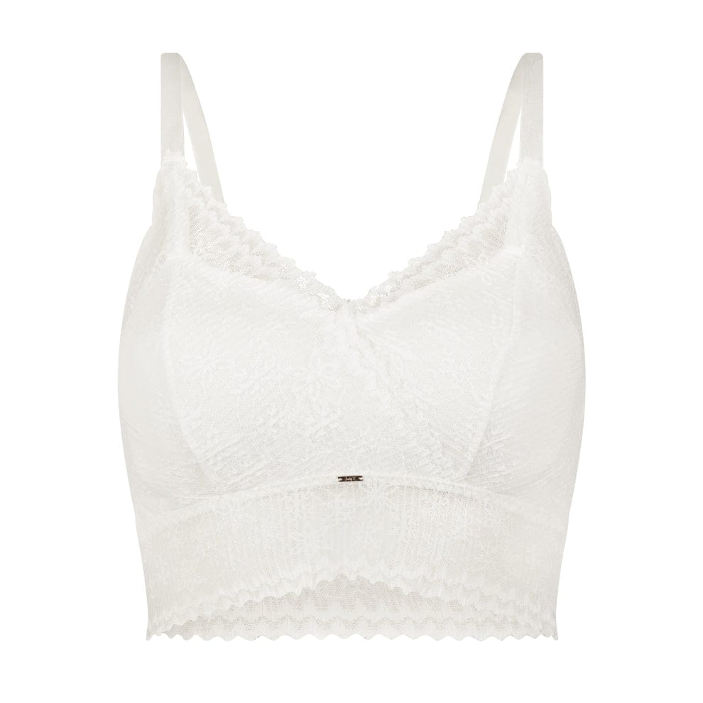 JadyK Jadyk Skye Lace Bralette in White - Little Miss Muffin Children & Home