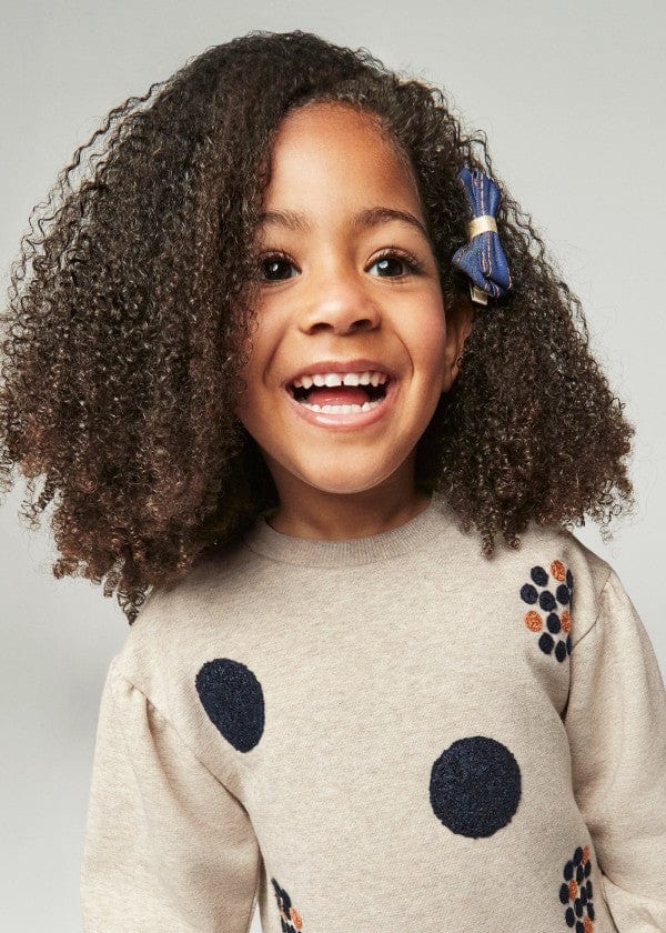 Mayoral Usa Inc Mayoral Sleeveless Dress with Sweatshirt Details in Navy for Girls - Little Miss Muffin Children & Home