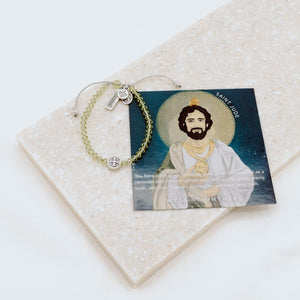 My Saint My Hero My Saint My Hero St Jude Blessing Bracelet - Little Miss Muffin Children & Home