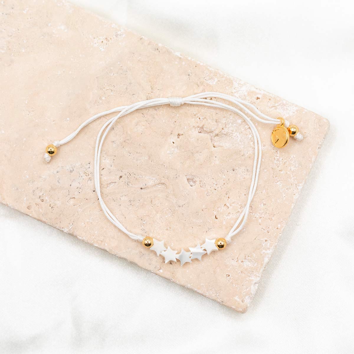 North Star White Mother of Pearl Bracelet