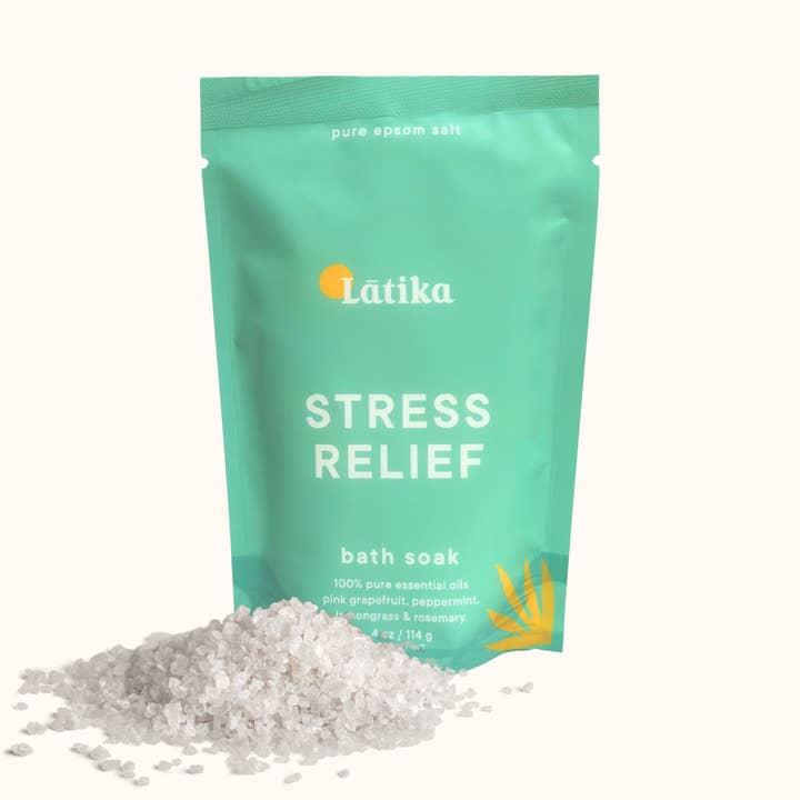 stress relief bath soak