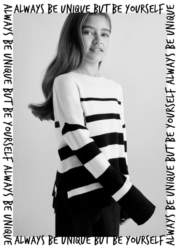 Mayoral Usa Inc Mayoral Striped Sweater For Girls - Little Miss Muffin Children & Home