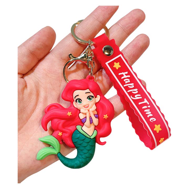 sweet ariel keychain