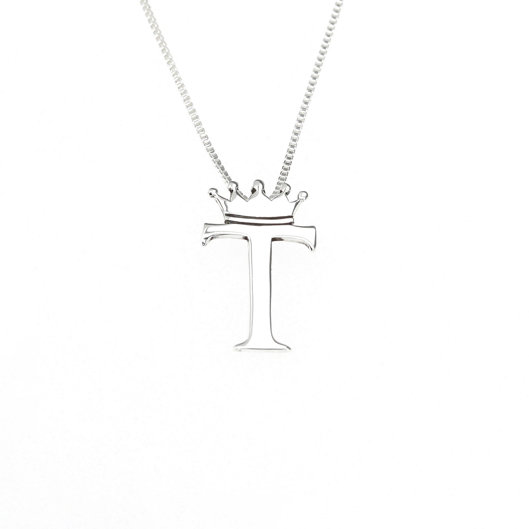 Cristy Cali Cristy Cali Royal Initial Charm Sterling Silver - Little Miss Muffin Children & Home