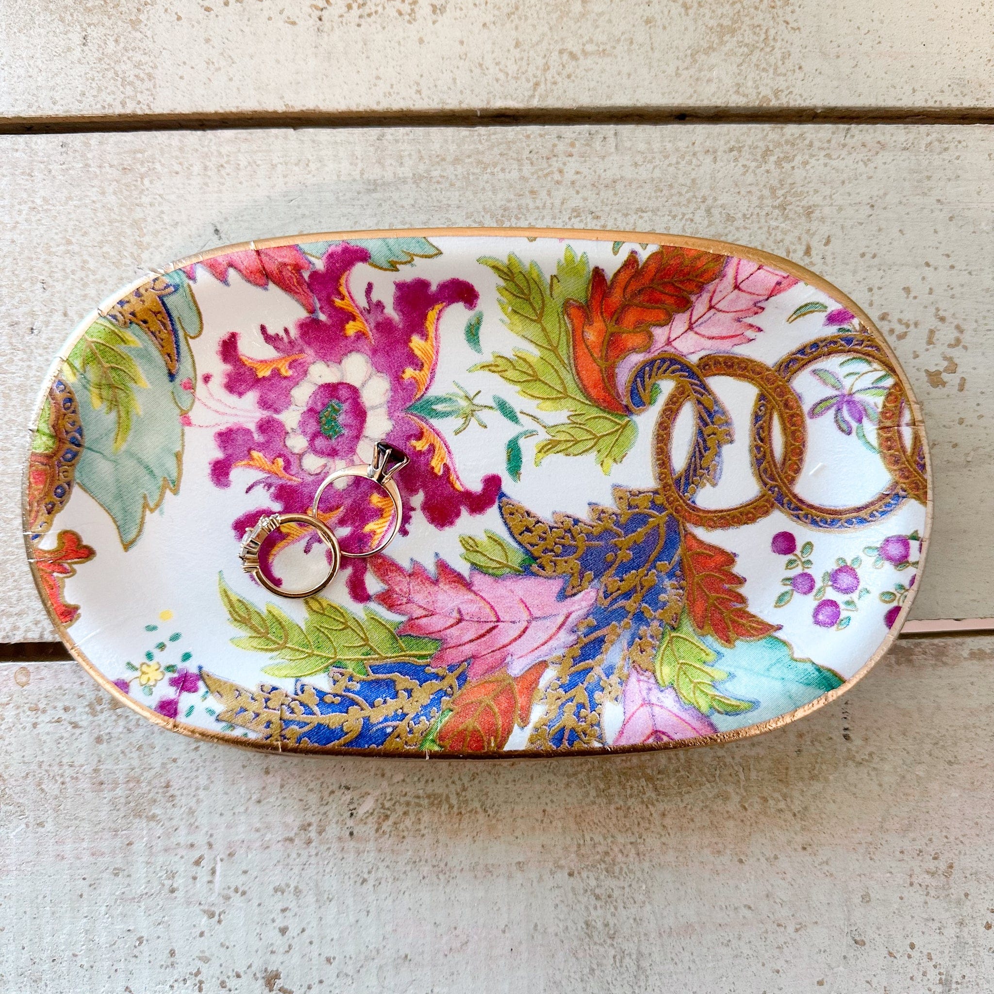 decorative jewelry tray