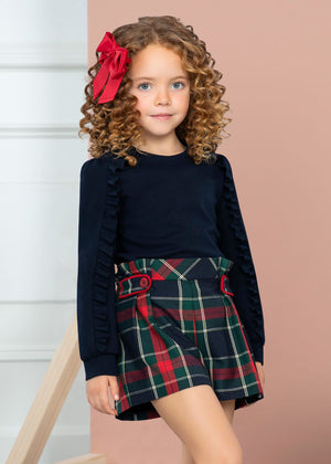 Abel & Lula Abel & Lula Tartan Plaid Shorts - Little Miss Muffin Children & Home