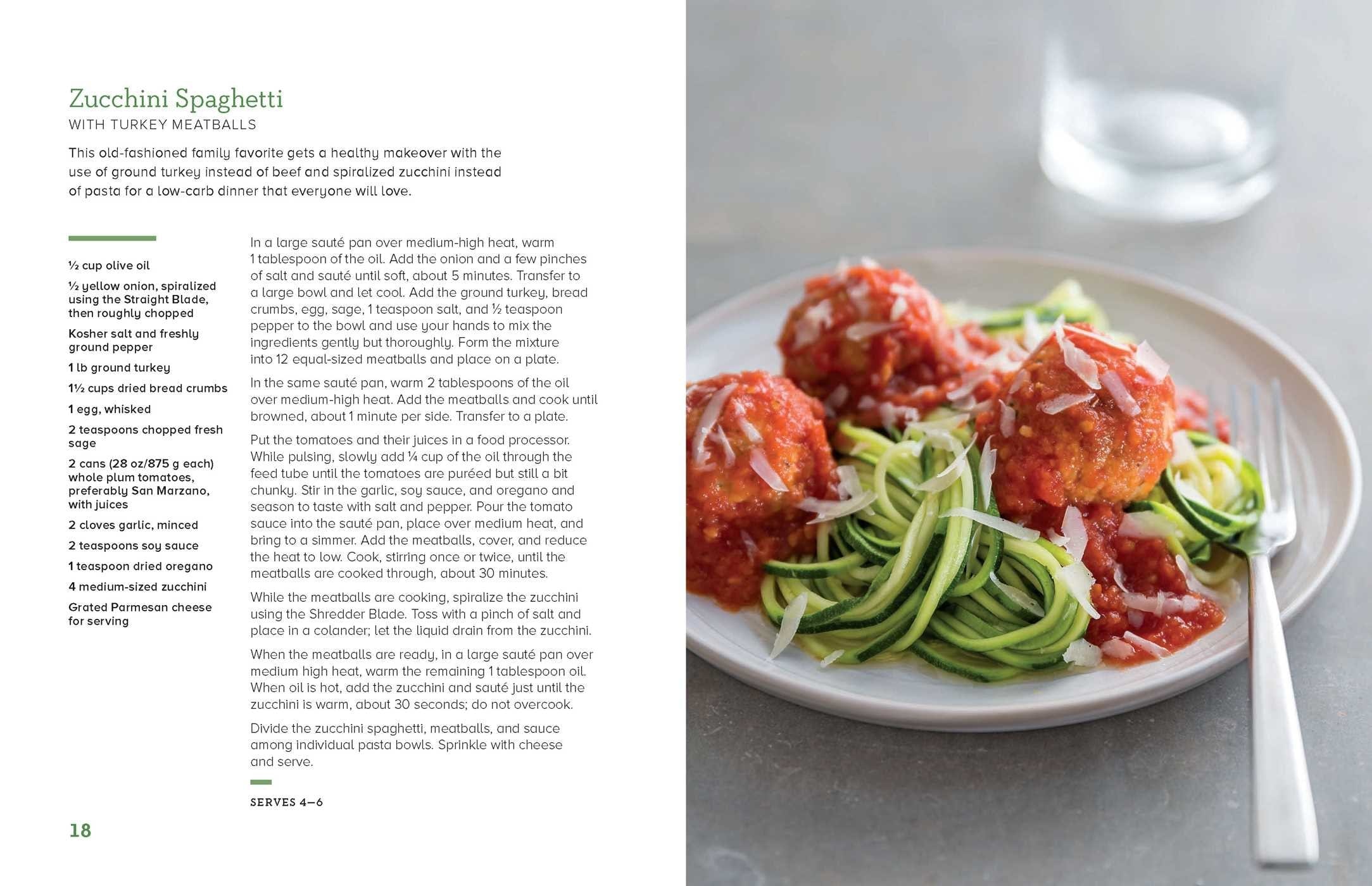 Simon & Schuster The Spiralizer Cookbook by Williams-Sonoma Test Kitchen New - Little Miss Muffin Children & Home