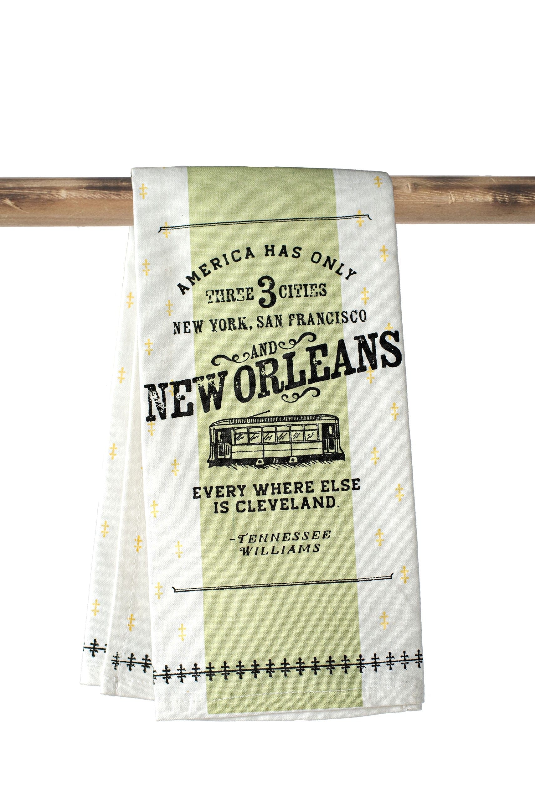 The Parish Line The Parish Line New Orleans Three Cities Kitchen Towel - Little Miss Muffin Children & Home
