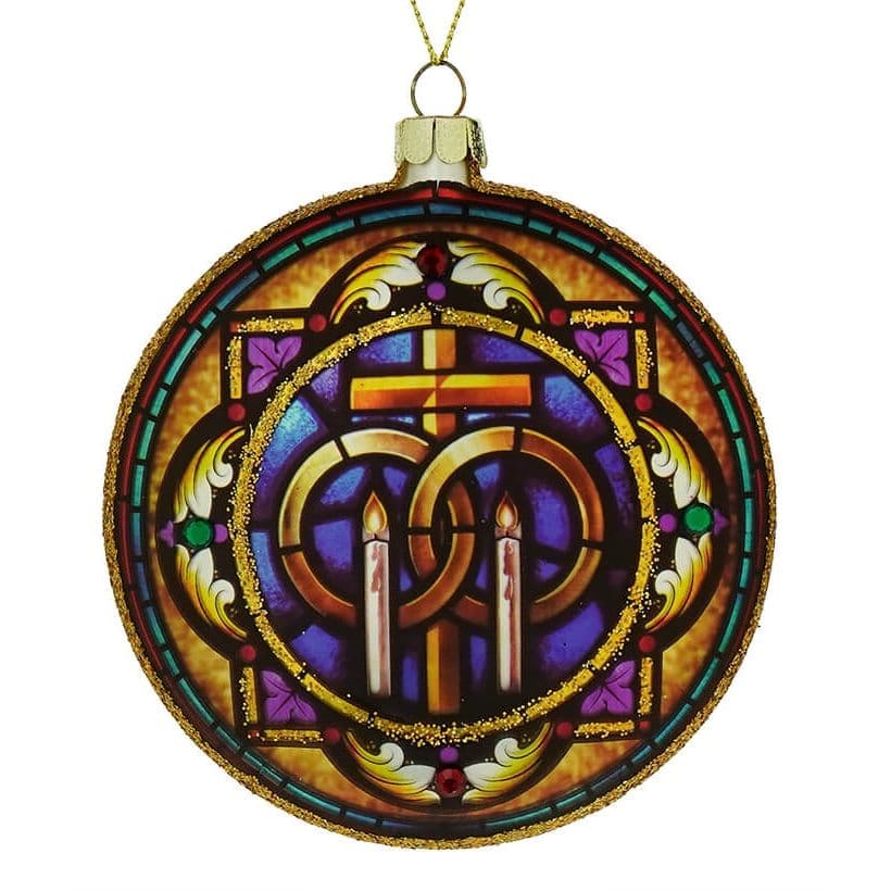 180 Degrees 180 Degrees Religious Medallion Ornament, 3 Styles Available - Little Miss Muffin Children & Home