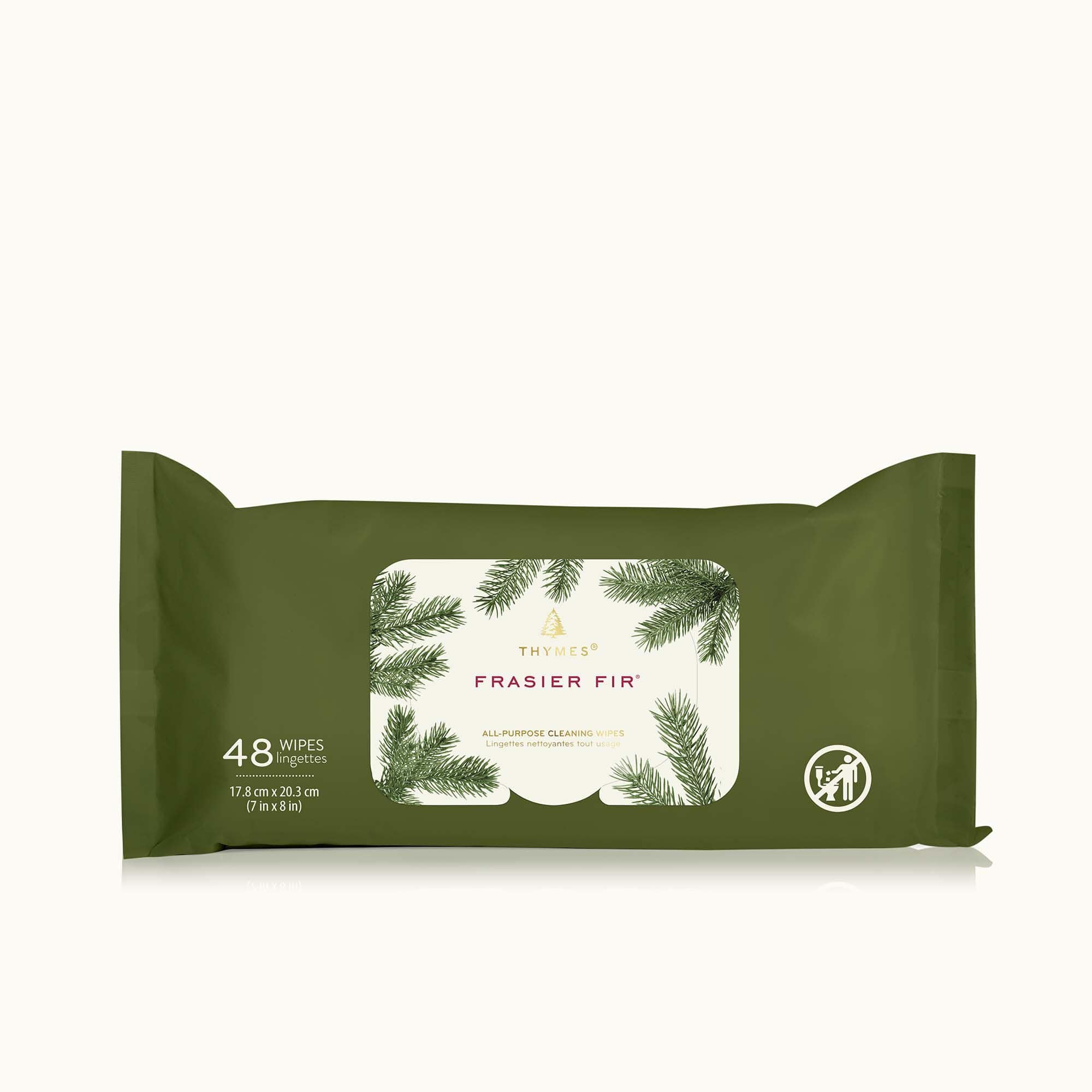 Thymes Thymes Frasier Fir All-Purpose Cleaning Wipes 12 pk - Little Miss Muffin Children & Home