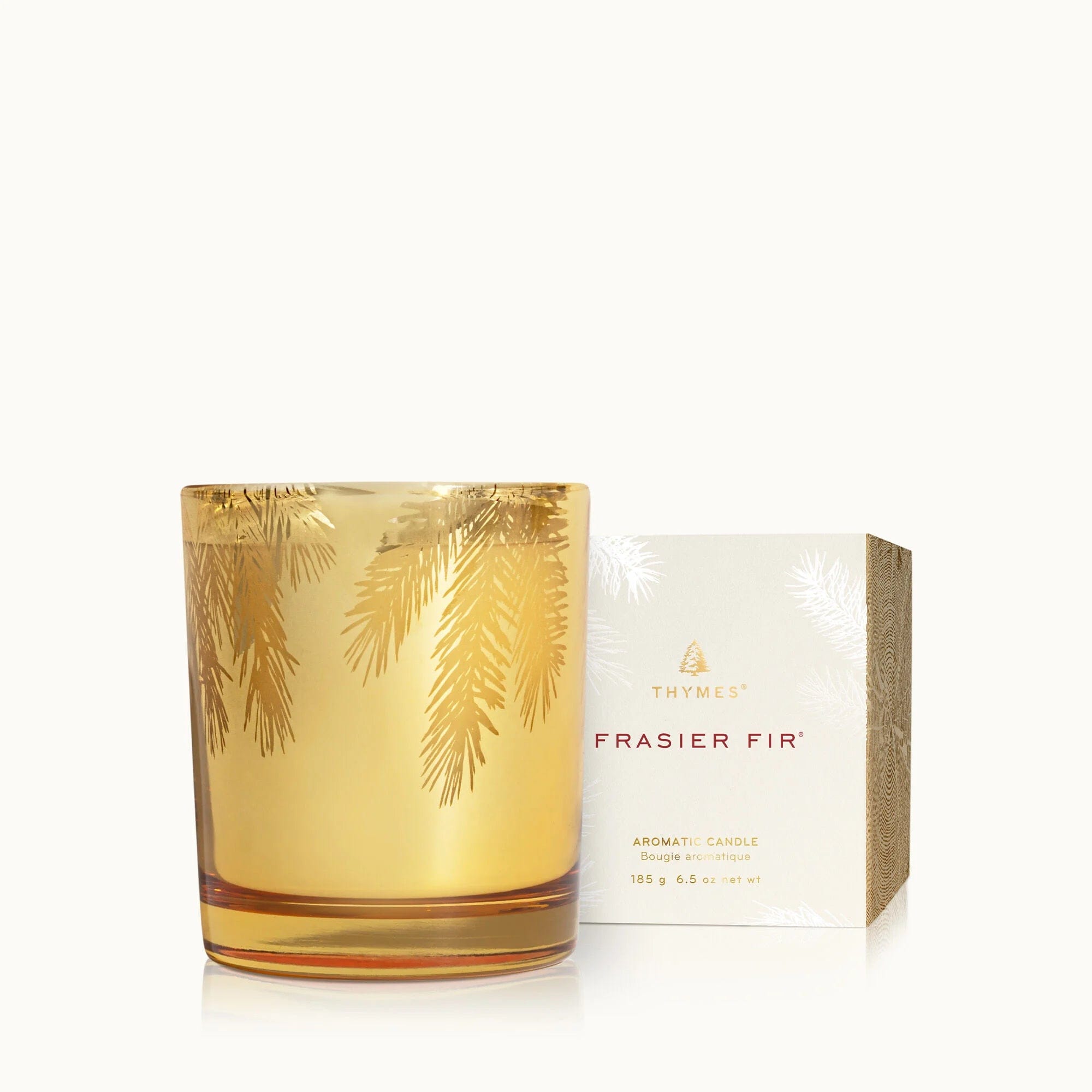 Thymes Thymes Frasier Fir Poured Candle, 6.5oz Gold - Little Miss Muffin Children & Home