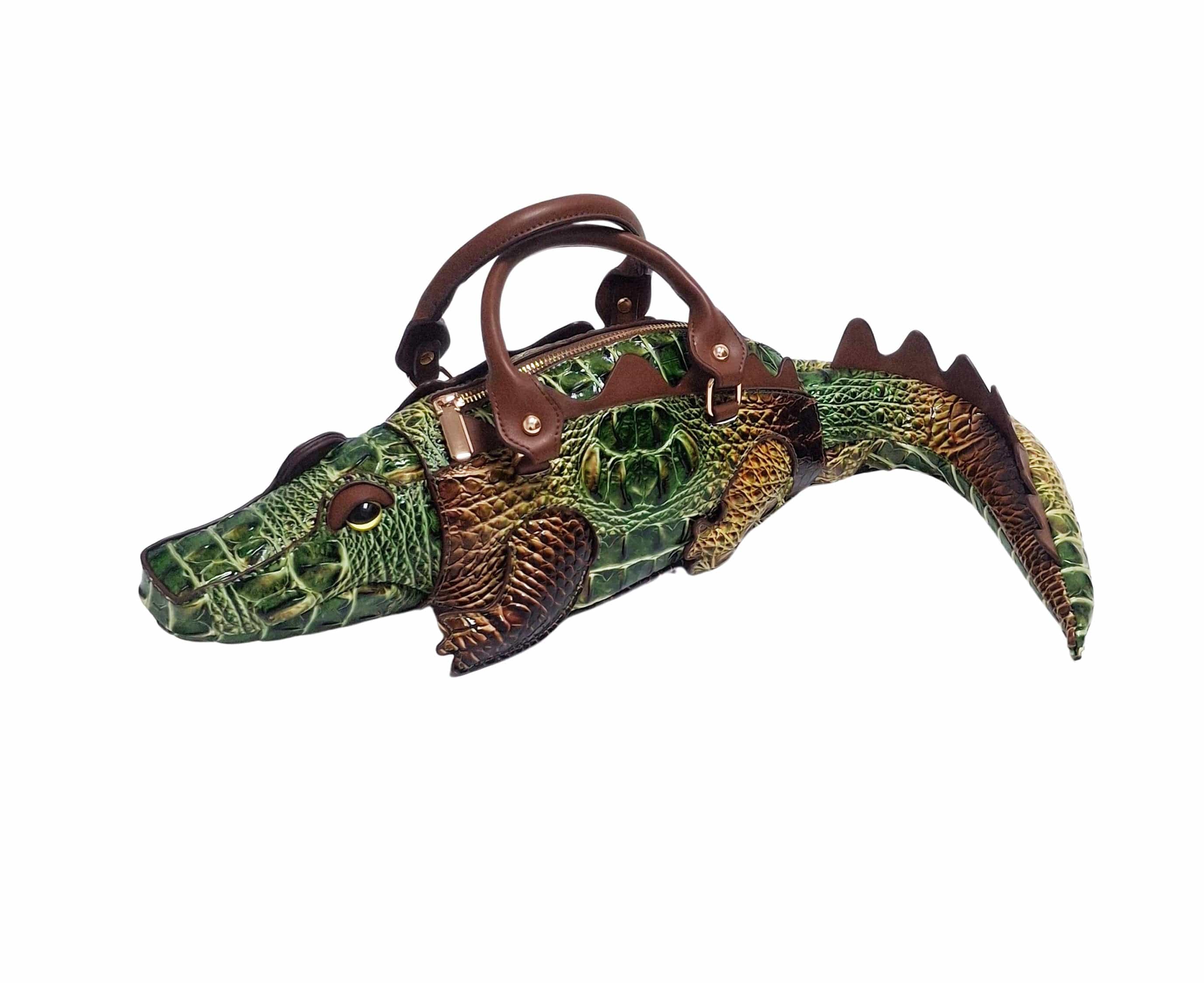 Gettie The Gator Green All Body Purse