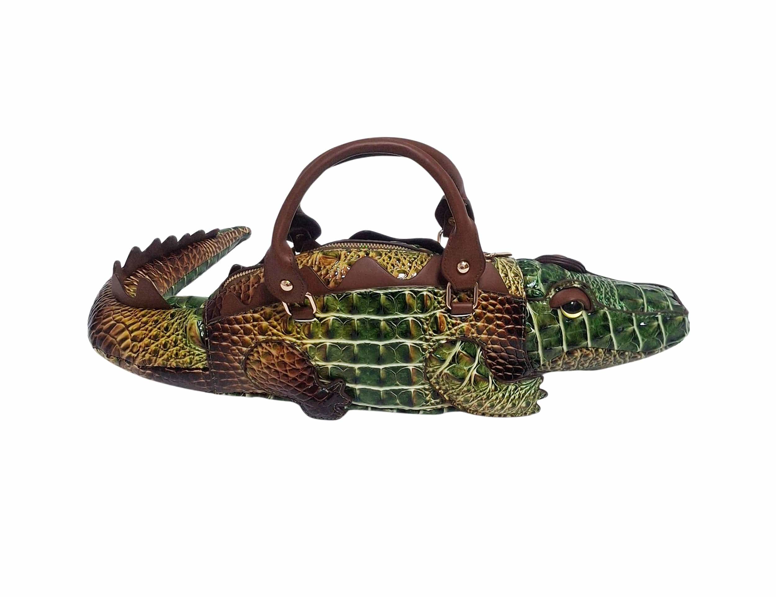 Gettie The Gator Green All Body Purse