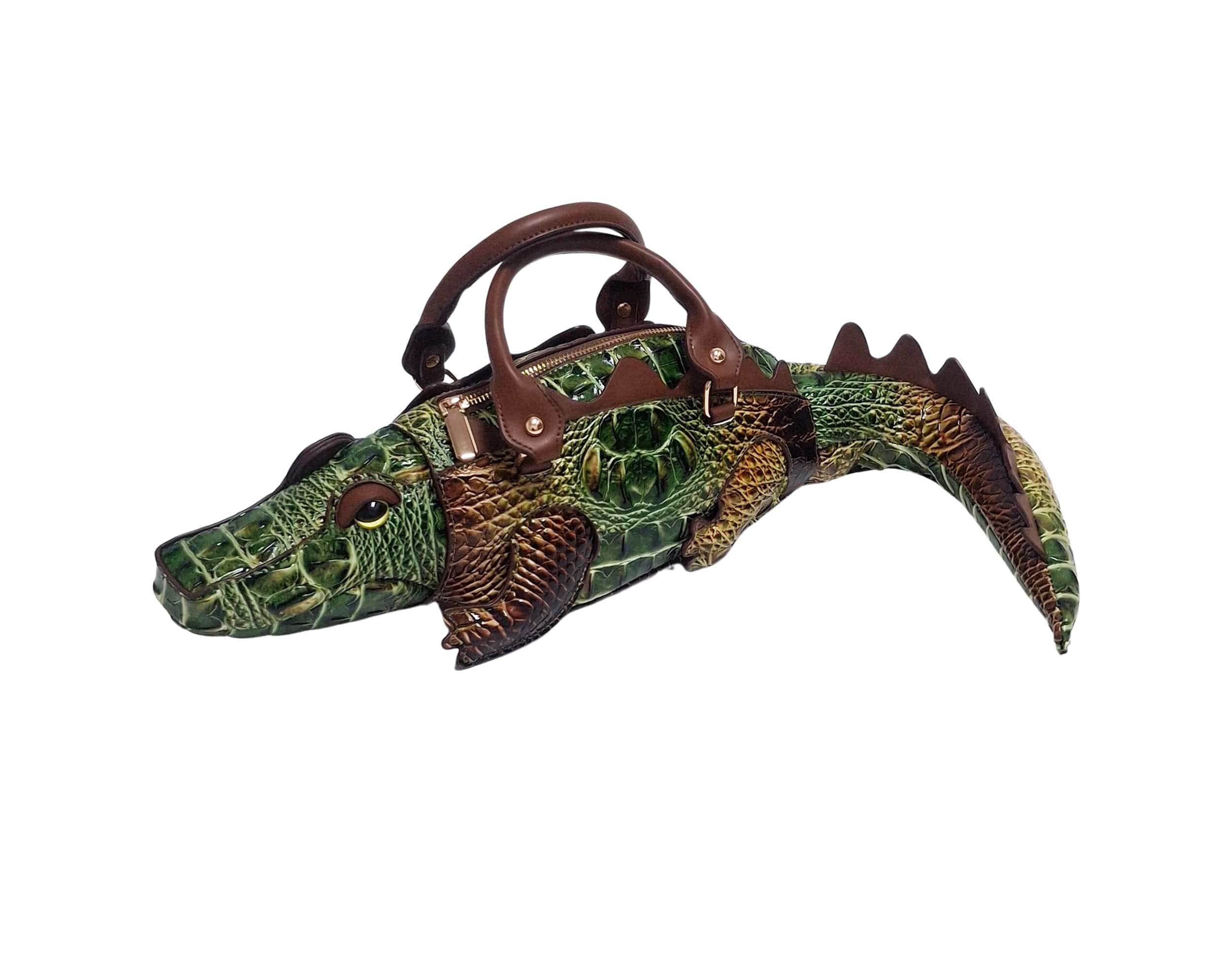 Gettie The Gator Green All Body Purse