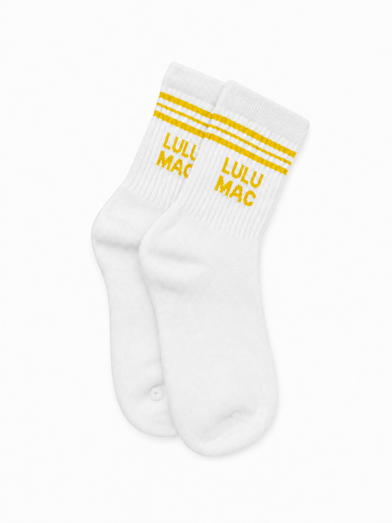 Lulu Mac Socks Single Pair - Yellow