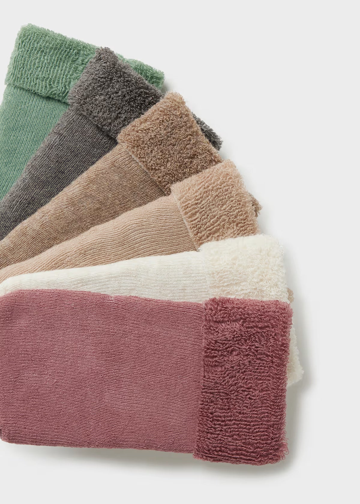 6-Pack Newborn Fleece Sock Set