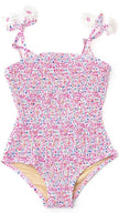 Electric Ditsy Smocked 1pc
