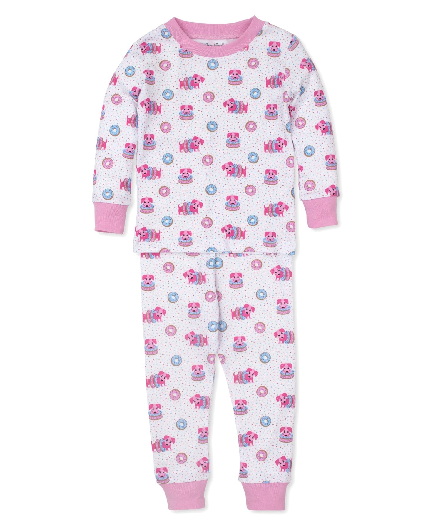 Kissy Kissy Kissy Kissy Pajama Set Snug PJs Doughnut Pups - Little Miss Muffin Children & Home