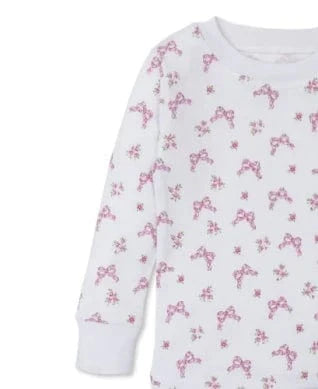 Kissy Kissy Kissy Kissy Pajama Set Snug Blooming Bows - Little Miss Muffin Children & Home