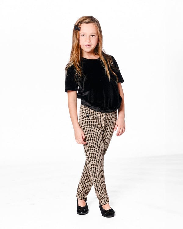 velour black t shirt 