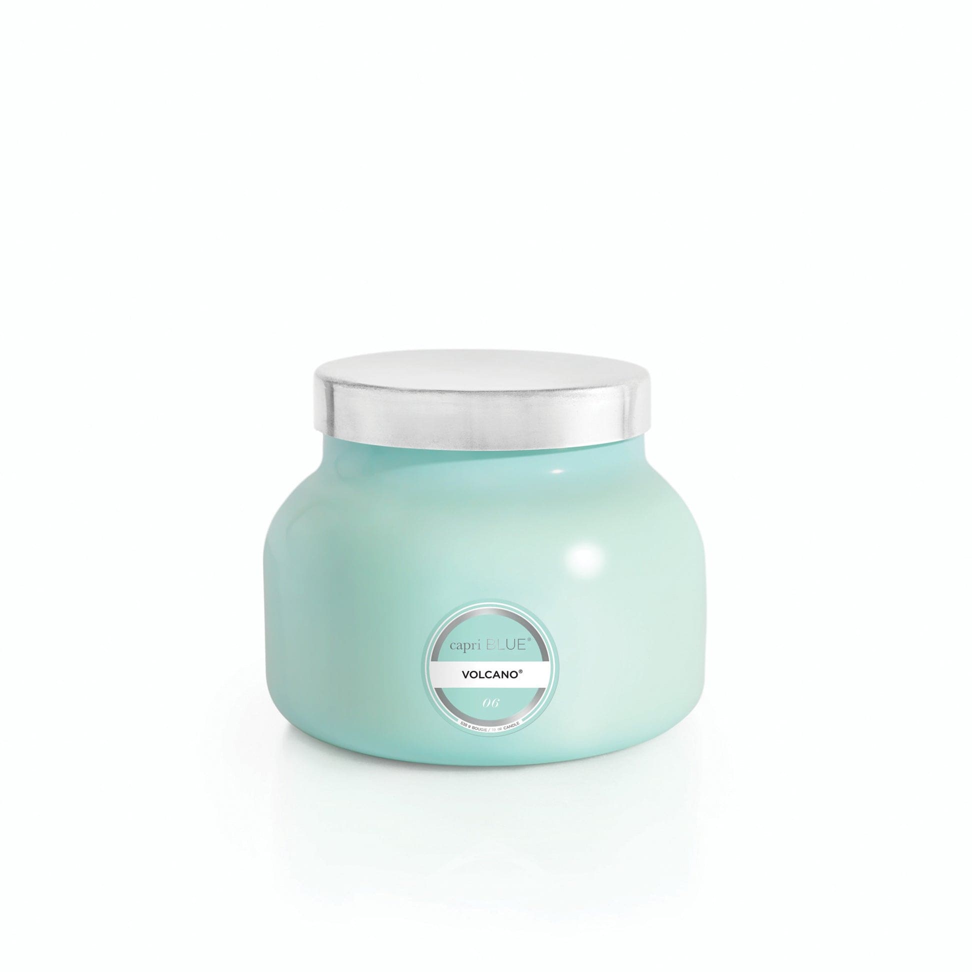 Capri Blue Volcano Aqua Opaline Signature Jar 19oz Candle - Little Miss Muffin Children & Home