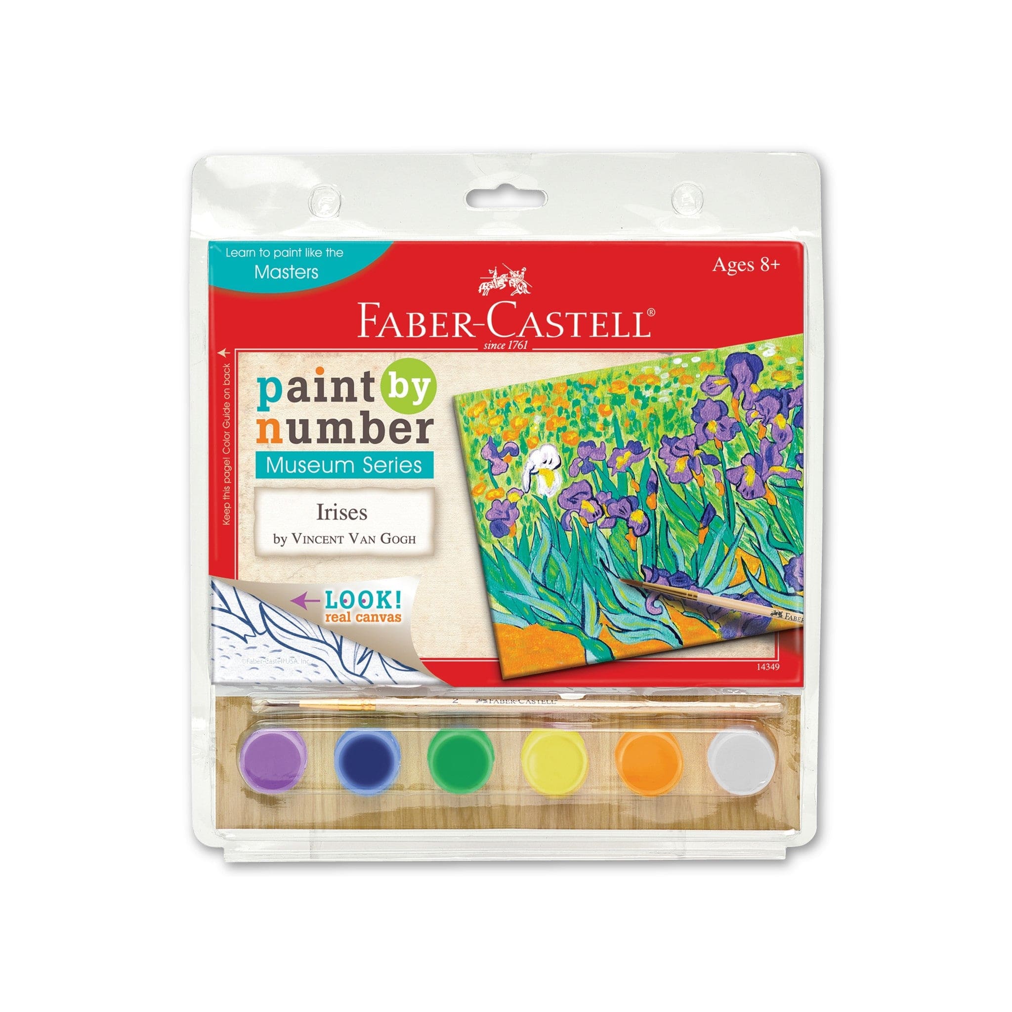 Faber Castell Faber Castell Paint by Number Museum Series Irises - Little Miss Muffin Children & Home