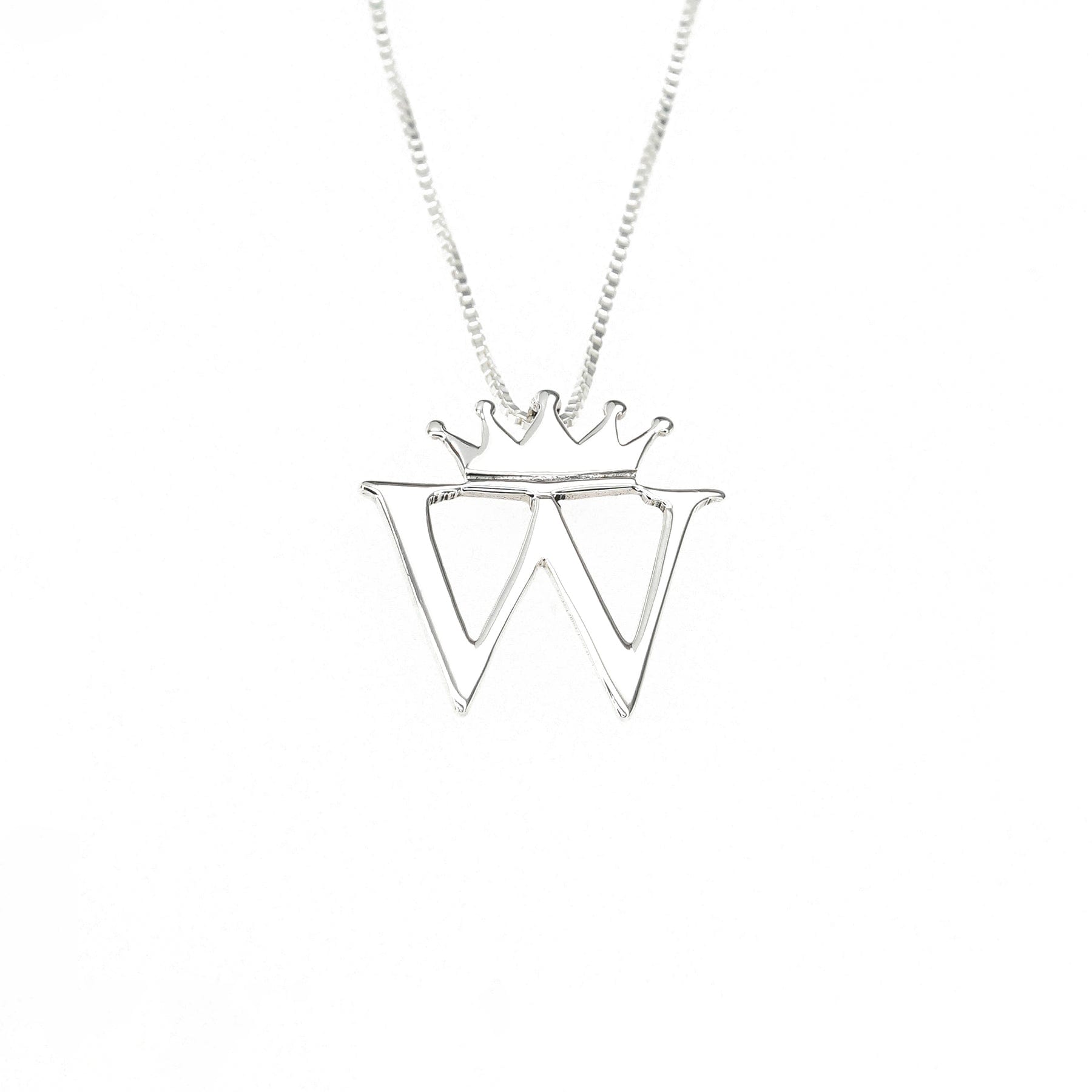 Cristy Cali Cristy Cali Royal Initial Charm Sterling Silver - Little Miss Muffin Children & Home