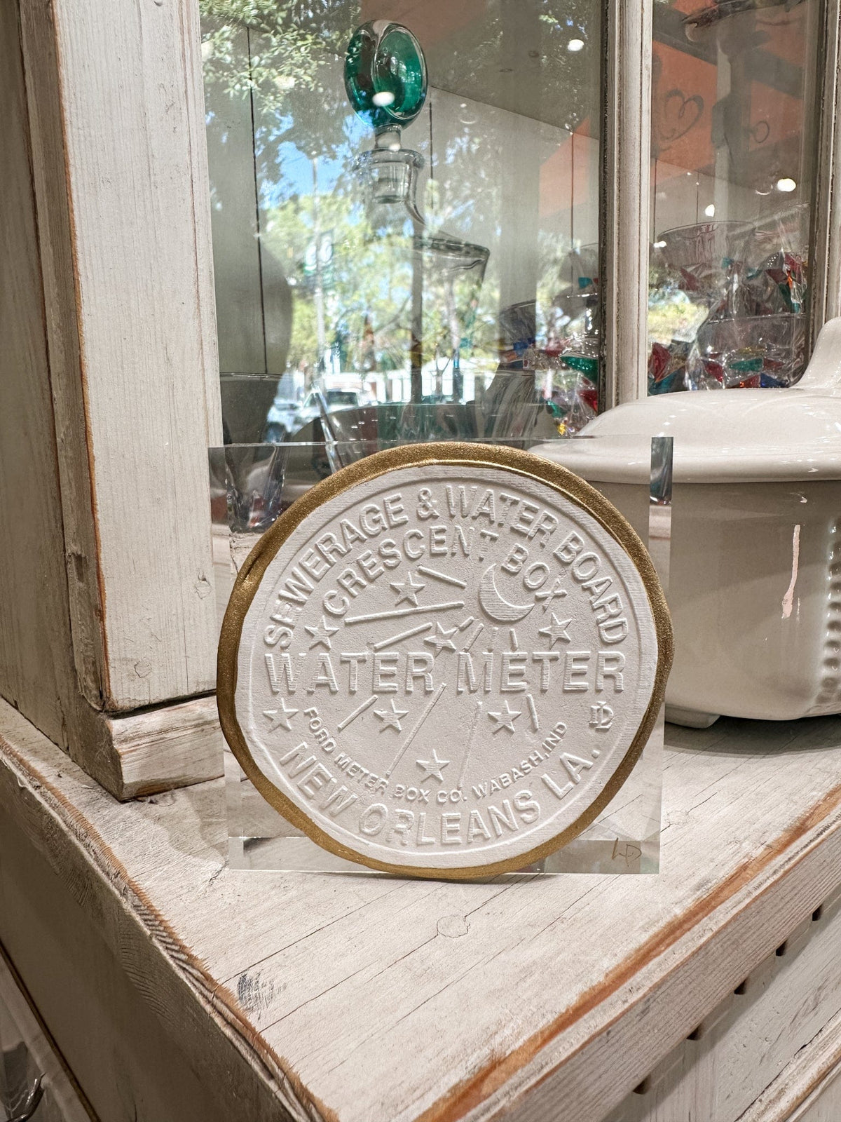 acrylic water meter art work