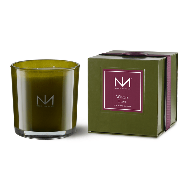 Niven Morgan Niven Morgan Winter's Frost: Double-Wick Candle - Little Miss Muffin Children & Home