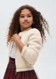 Mayoral Usa Inc Mayoral Faux Fur Knit Jacket - Little Miss Muffin Children & Home