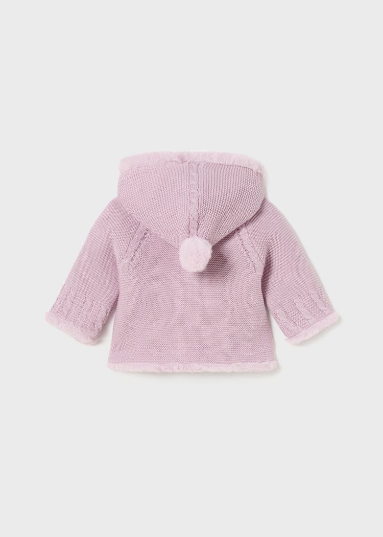 Mayoral Usa Inc Mayoral Pom Pom Knit Hooded Jacket - Little Miss Muffin Children & Home