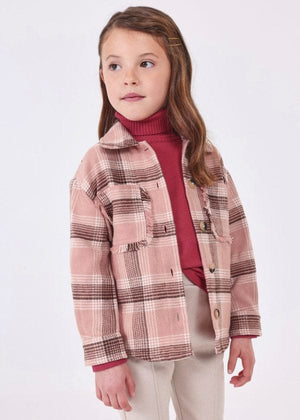 Mayoral Usa Inc Mayoral Woven Plaid Overshirt - Little Miss Muffin Children & Home