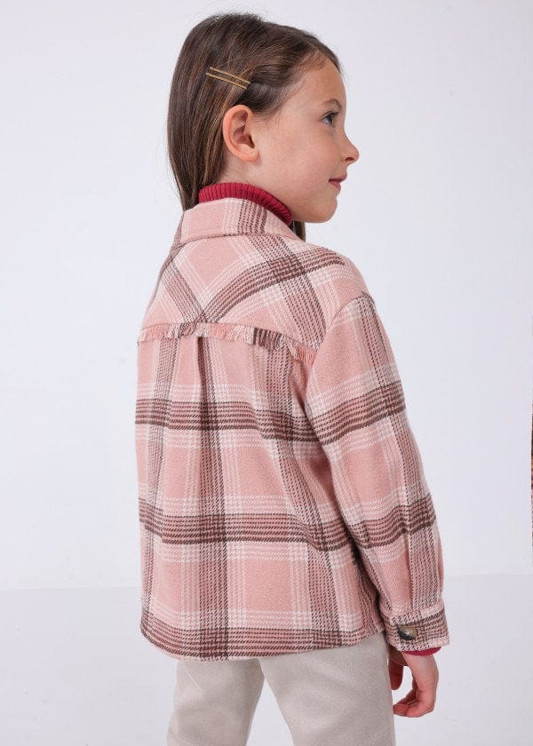 Mayoral Usa Inc Mayoral Woven Plaid Overshirt - Little Miss Muffin Children & Home