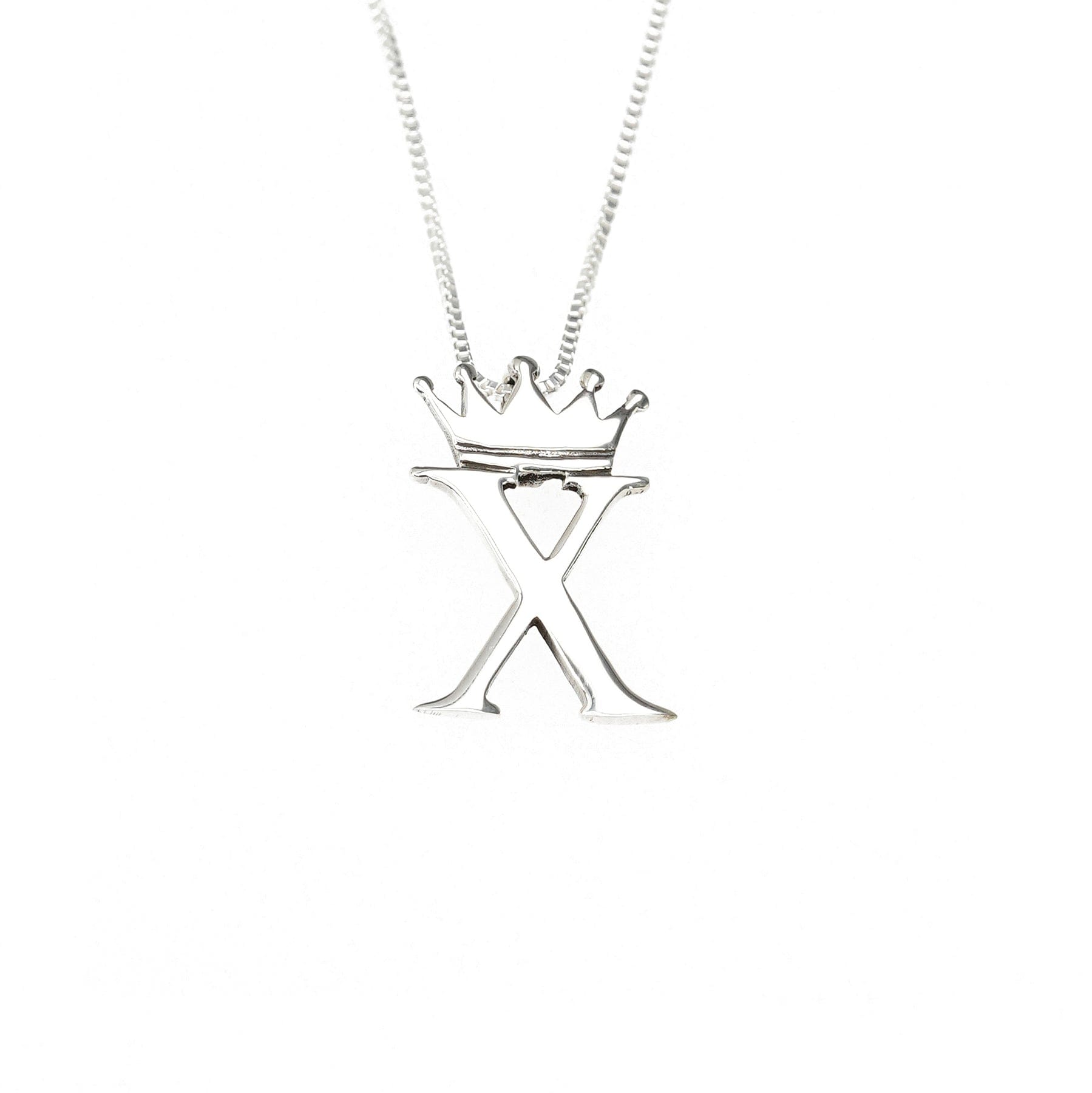Cristy Cali Cristy Cali Royal Initial Charm Sterling Silver - Little Miss Muffin Children & Home