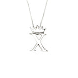 Cristy Cali Cristy Cali Royal Initial Charm Sterling Silver - Little Miss Muffin Children & Home