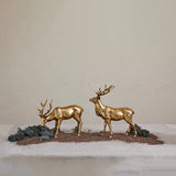 Creative Co-Op Creative Co-op Resin Standing Deer - Little Miss Muffin Children & Home