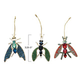 Creative Co-Op Creative Co-op Metal & Glass Beaded Insect Ornament, Available in 3 Styles - Little Miss Muffin Children & Home