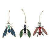Creative Co-Op Creative Co-op Metal & Glass Beaded Insect Ornament, Available in 3 Styles - Little Miss Muffin Children & Home
