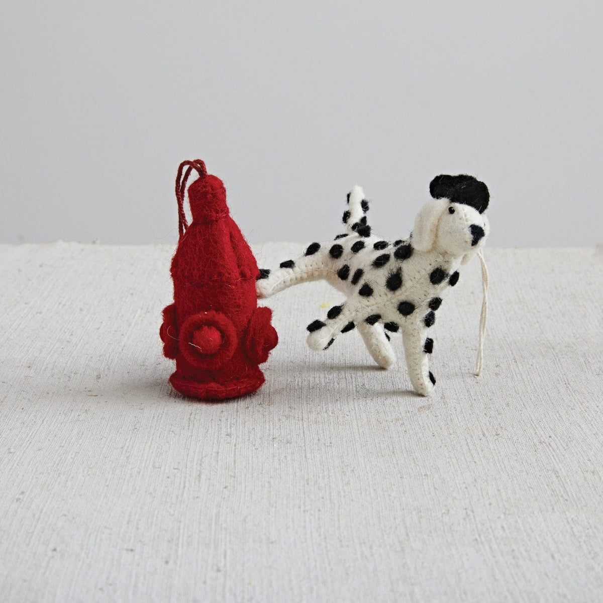 Creative Co-Op Creative Co-op Handmade Wool Felt Fire Hydrant - Little Miss Muffin Children & Home