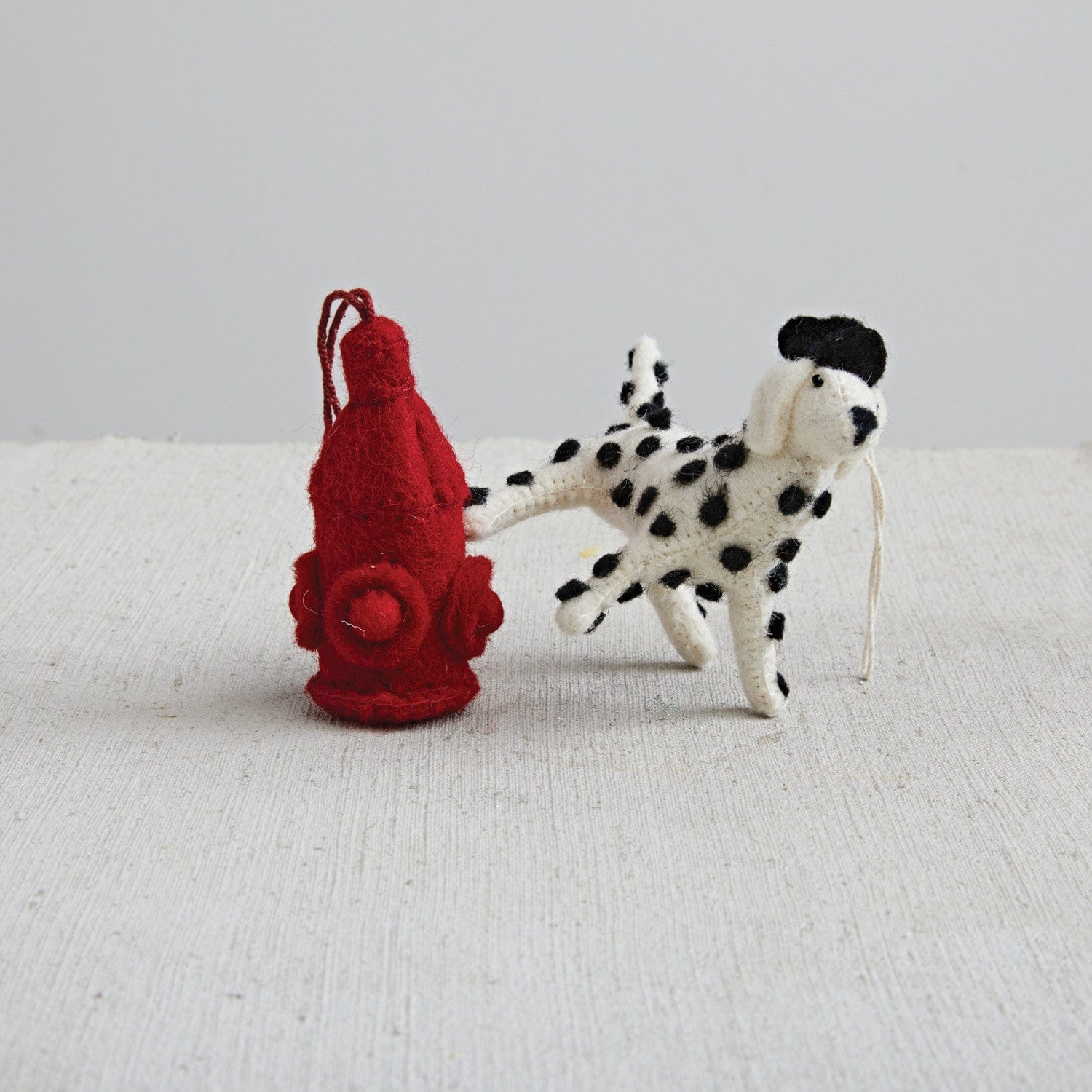 Creative Co-Op Creative Co-op Handmade Wool Felt Fire Hydrant - Little Miss Muffin Children & Home