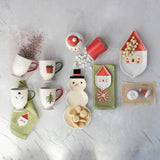 Creative Co-op Creative Co-op 3"Round x 4.5"H Stoneware Mug with Holiday Image, 4 Styles - Little Miss Muffin Children & Home