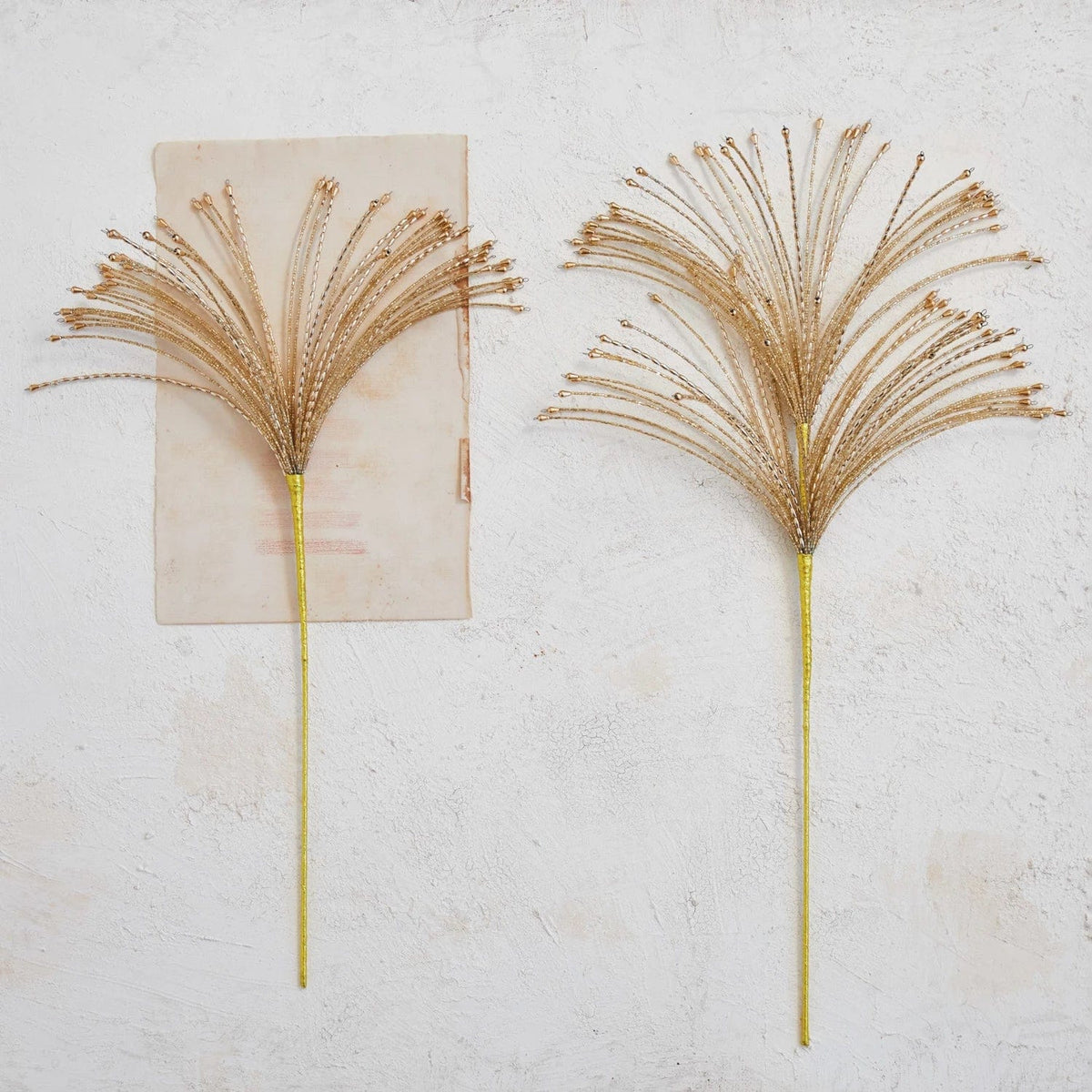 Creative Co-op Creative Co-op Metal & Glass Beaded Spray, Gold Finish - Little Miss Muffin Children & Home