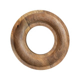 Creative Co-op Circular Mango Wood Serving Tray