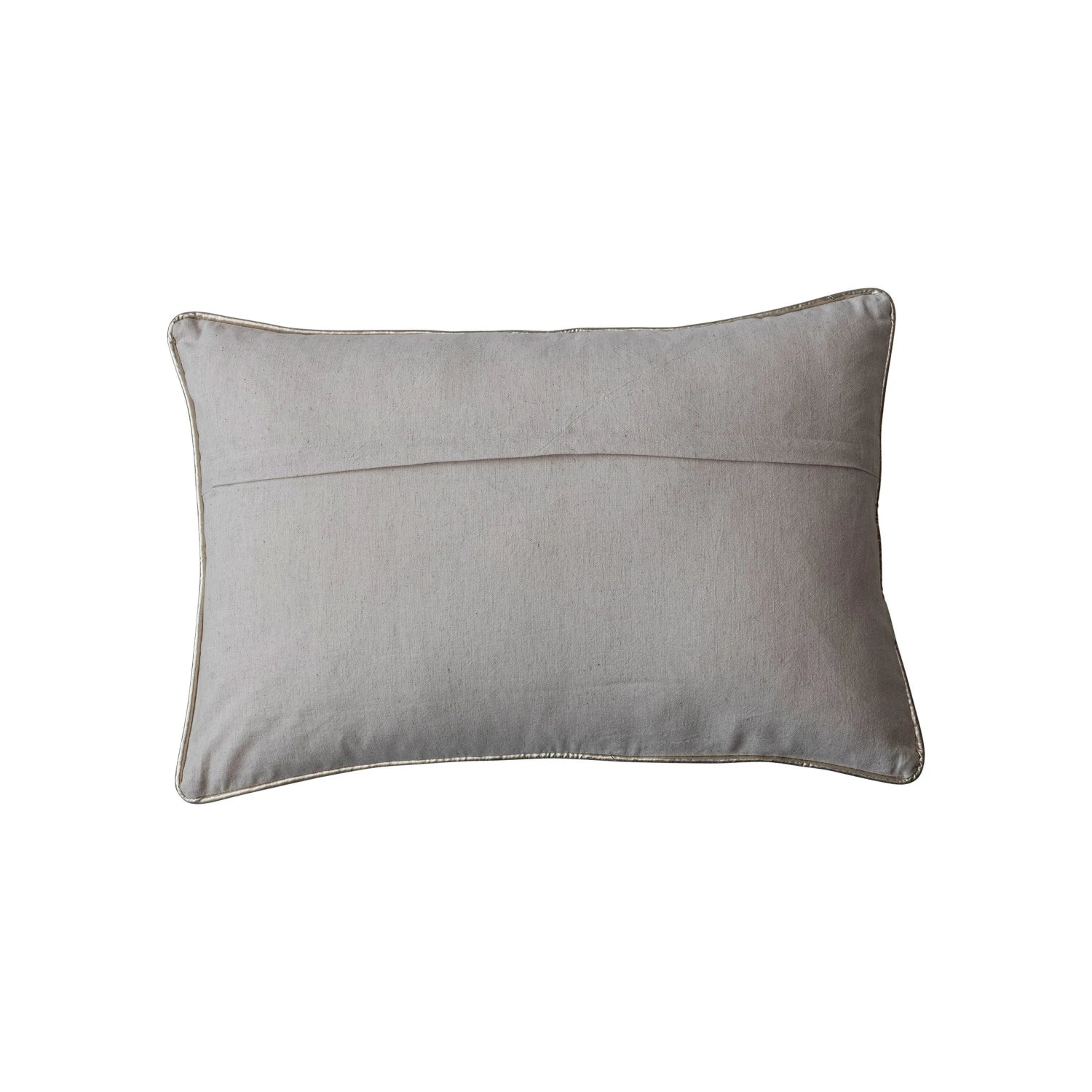 Creative Co-op Creative Co-op 24"L x 16"H 24"Lx16"H Cotton Lumbar Pillow w Christmas Trees, Brown & Gold - Little Miss Muffin Children & Home