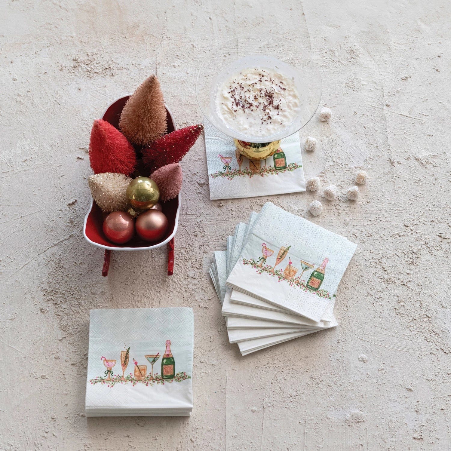 Creative Co-Op Cocktail Napkins - Thumbnail 2