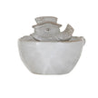 snowman holiday entertaining bowl