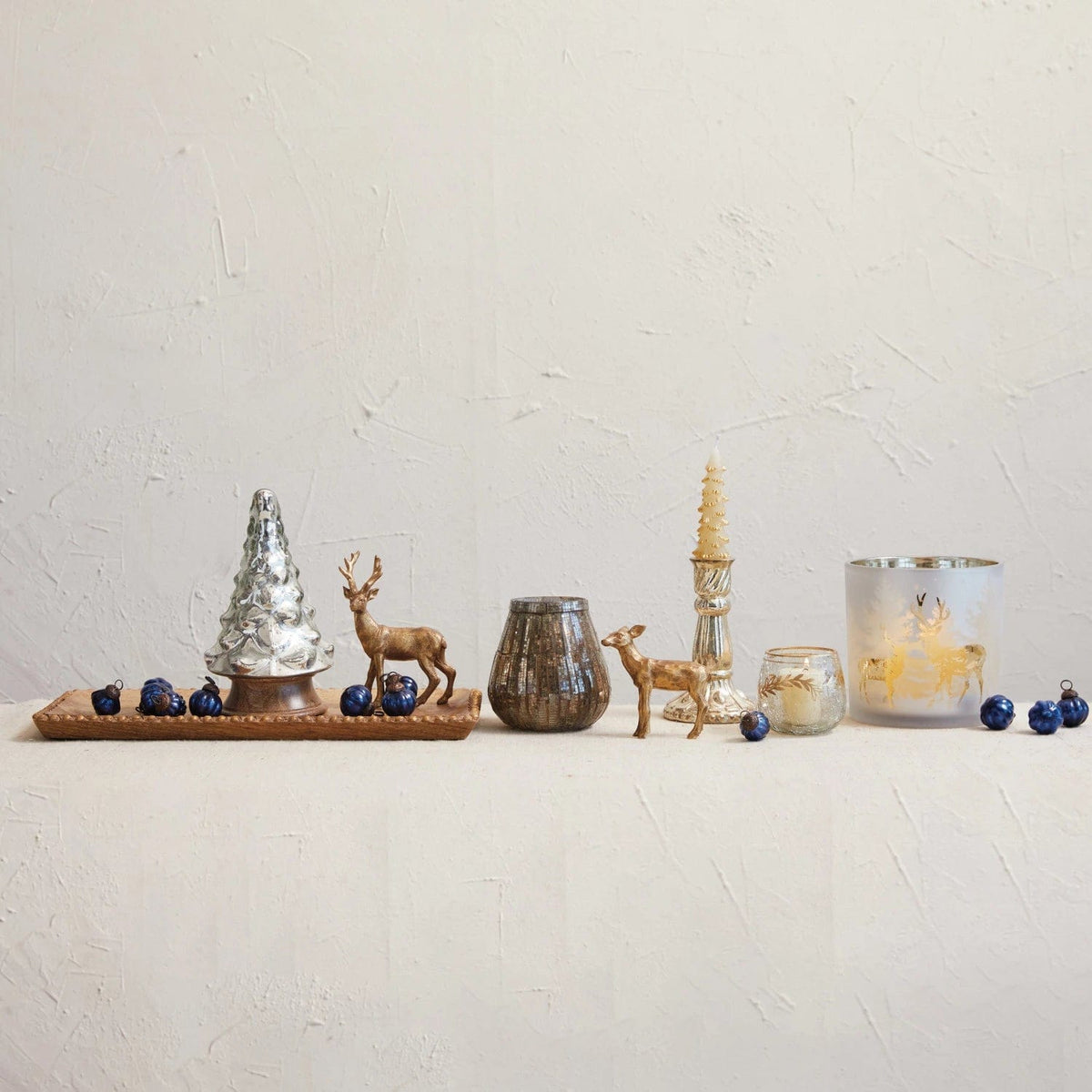 Creative Co-op Creative Co-op Resin Deer, Gold Finish - Little Miss Muffin Children & Home