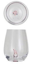 Creative Co-op Stemless Wine Glass 12oz, with Holiday Figure Inside, 8 Styles Available - Little Miss Muffin Children & Home