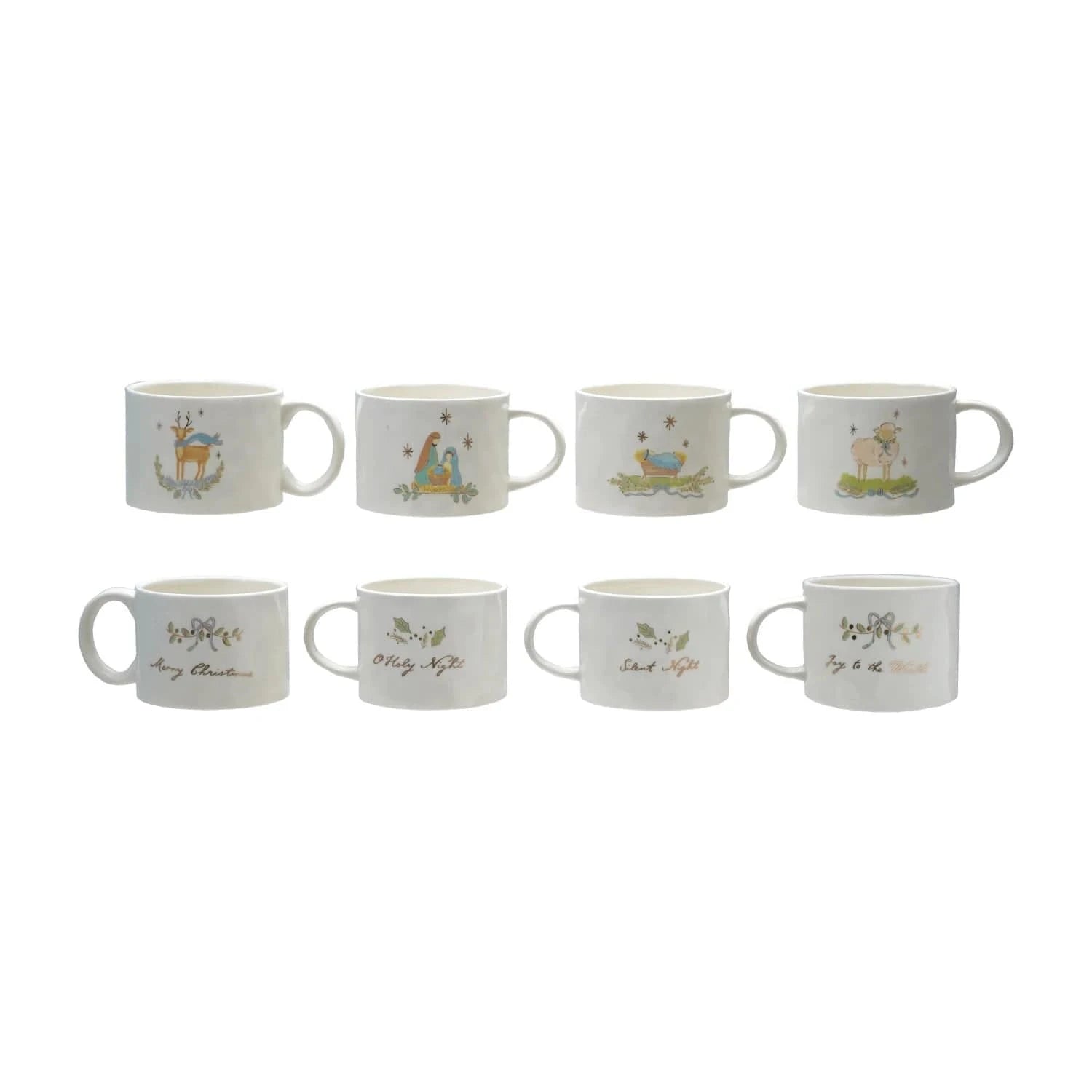 holiday christmas mugs